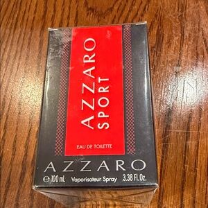Azzaro Sport Eau de Toilette for Men - Black and Red 100 ml